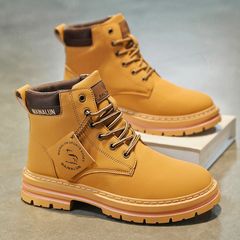 Men'S Shoes Dq - Botas altas clásicas para hombre, botas