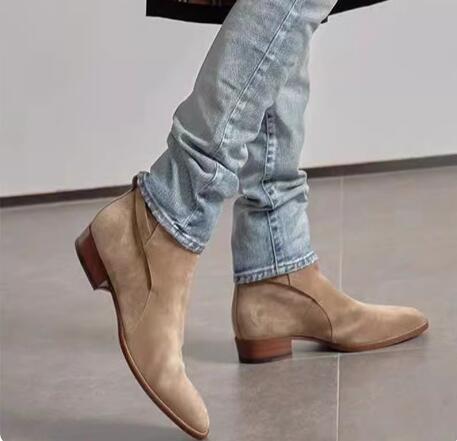Men Shoes Size 46 - Botas planas de estilo británico color