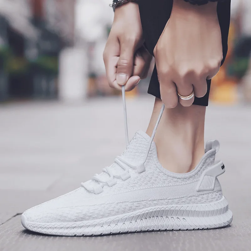 Mesh Trainer Breathable - Zapatos Tejidos para Hombre 2025, Nueva