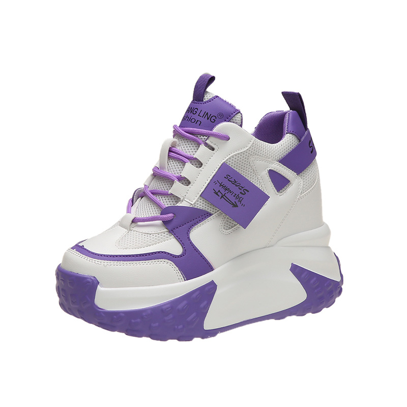 Mesh Trainer Breathable - Zapatillas Deportivas de Plataforma Alta de