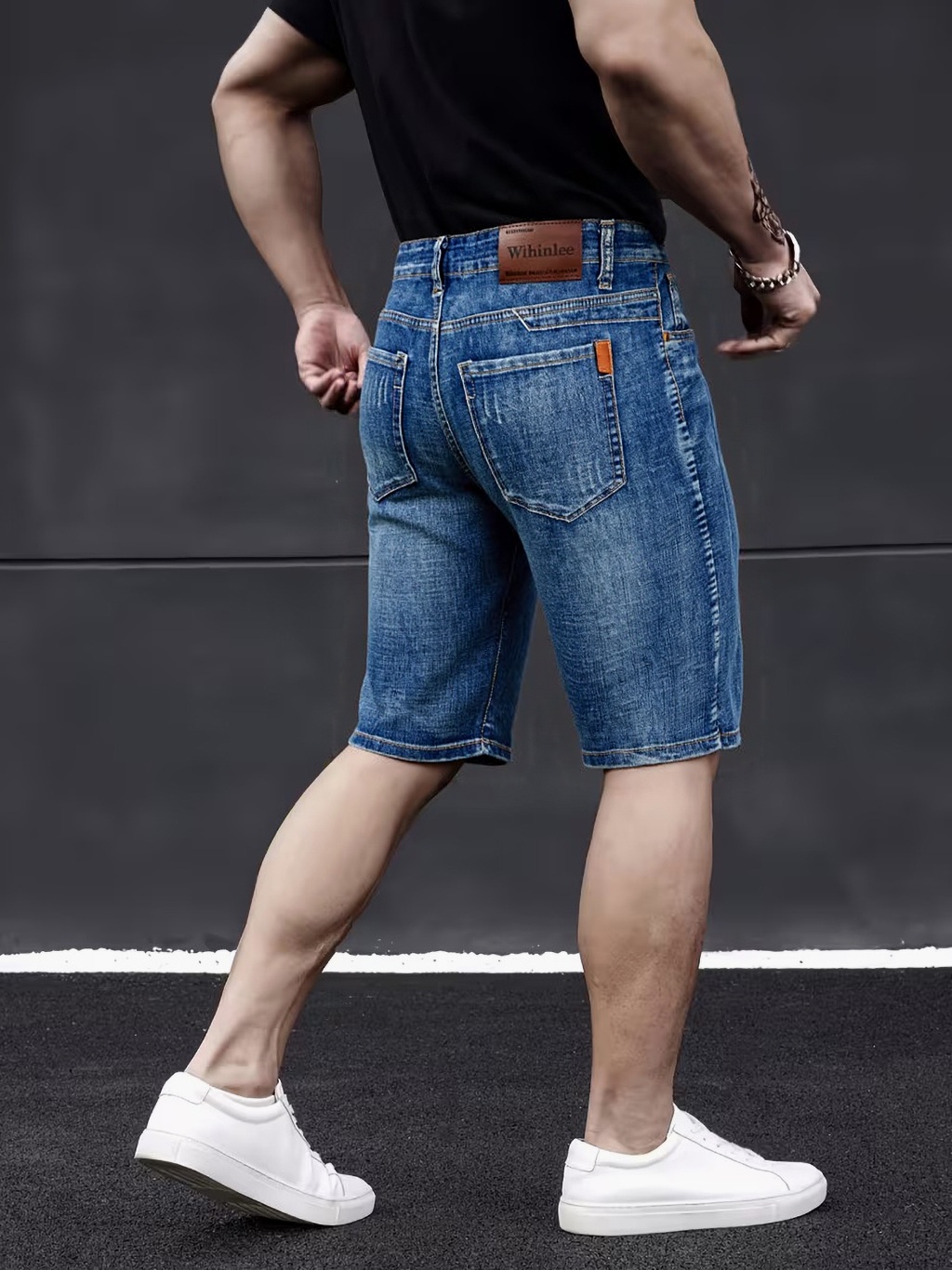 Men'S Shoes With Jeans - Wthinlee, Nuevos Jeans Casuales para Hombre,