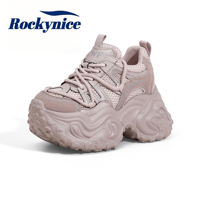 Mesh Trainer Breathable - Nuevas zapatillas deportivas de plataforma alta