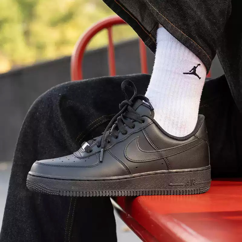 Men'S Shoes Nike Air Force - Zapatillas Nike Air Force1All Black Air
