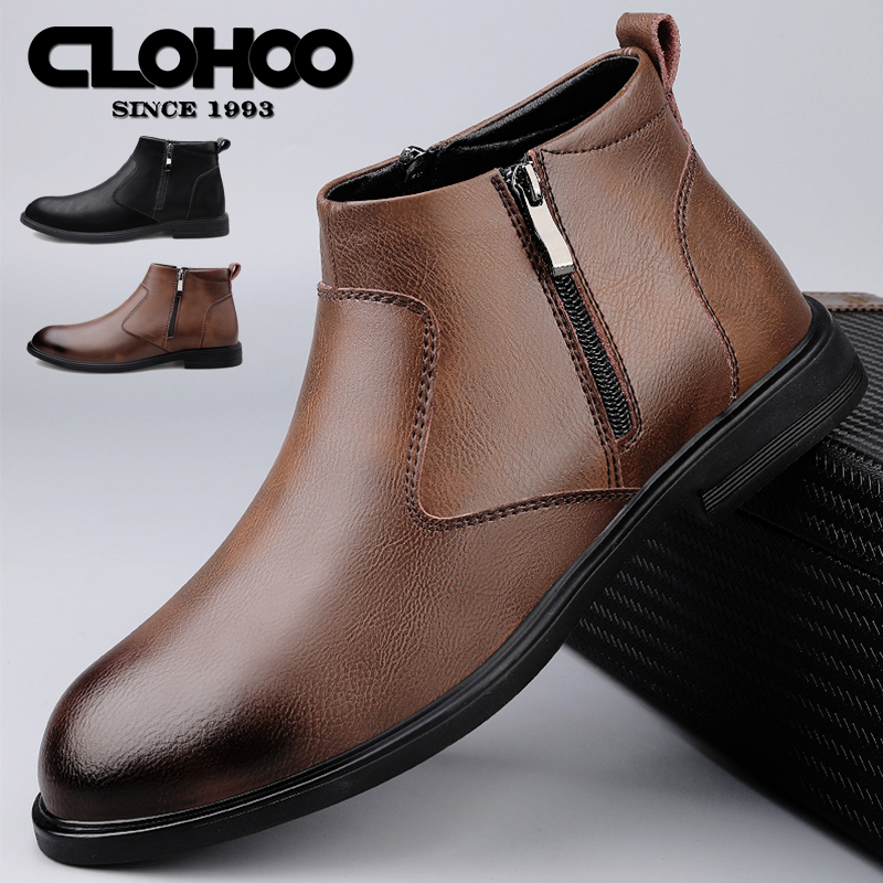 Men'S Shoes For Suits - CLOHOO Botas de hombre hechas a