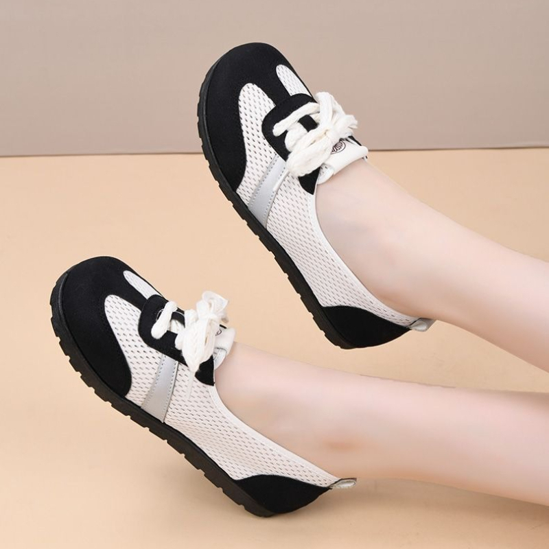 Mesh Trainer Breathable - Zapatillas Retro Vintage para Mujer, Estilo