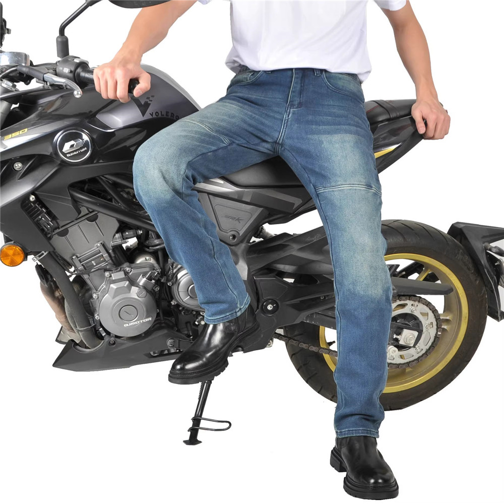 Pantalones vaqueros para motoc - Men'S Shoes With Jeans reseña y precio