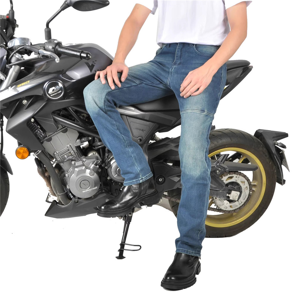 Pantalones vaqueros para motoc - Men'S Shoes With Jeans reseña y precio