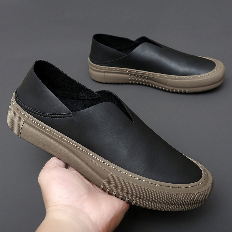 Mocasines de cuero genuino, za - Men'S Shoes For Suits reseña y precio