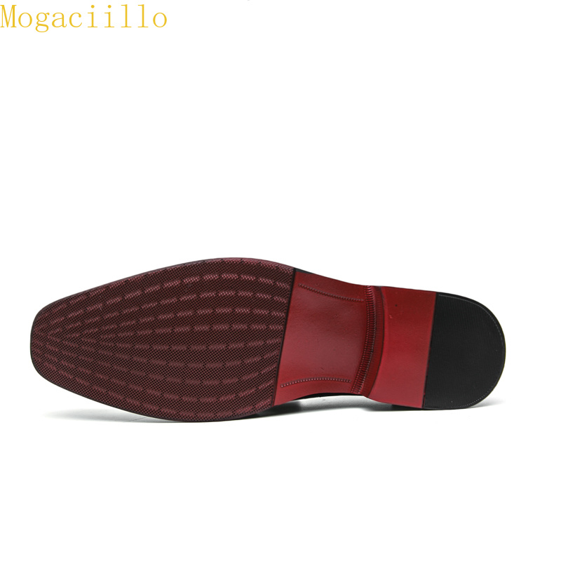 Mocasines con suela roja y bor - Men Shoes Size 46 reseña y precio