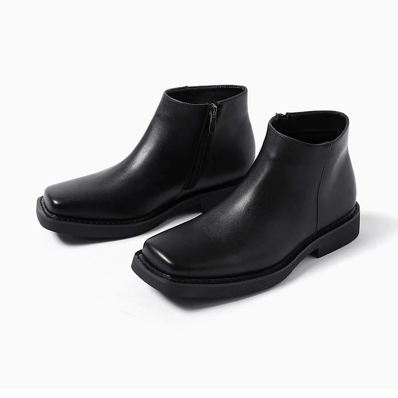 Nuevos zapatos negros de cuero - Men'S Shoes For Suits reseña y precio