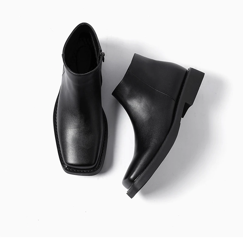 Nuevos zapatos negros de cuero - Men'S Shoes For Suits reseña y precio