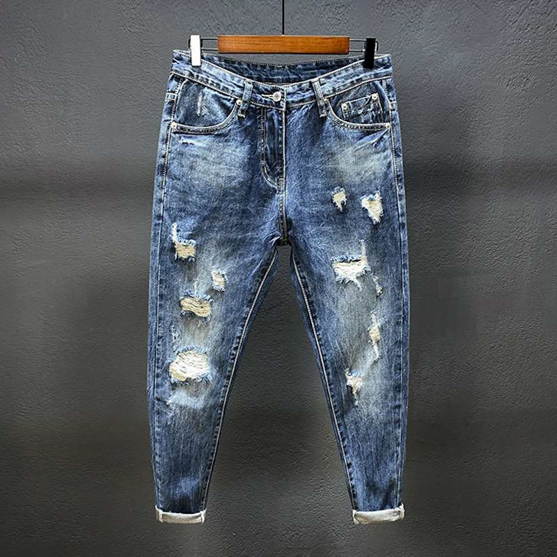 Vaqueros de nueve puntos con a - Men'S Shoes With Jeans reseña y precio