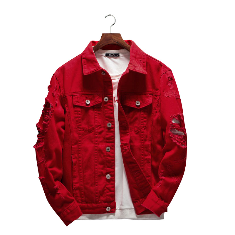 Chaqueta de mezclilla de algod - Men'S Shoes With Jeans reseña y precio