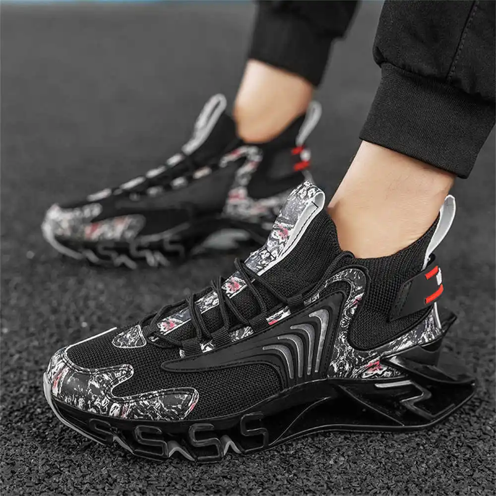 Botas largas Slipon azules y r - Men Shoes Expensive reseña y precio