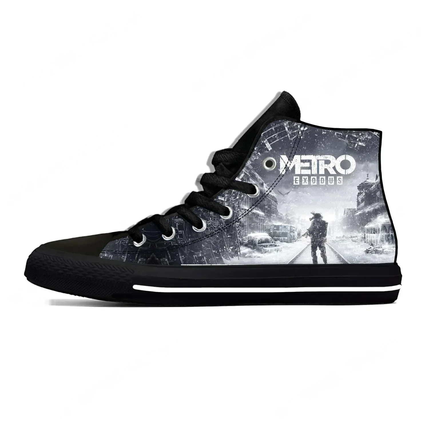 Zapatillas altas con estampado - Men Shoes Metro reseña y precio