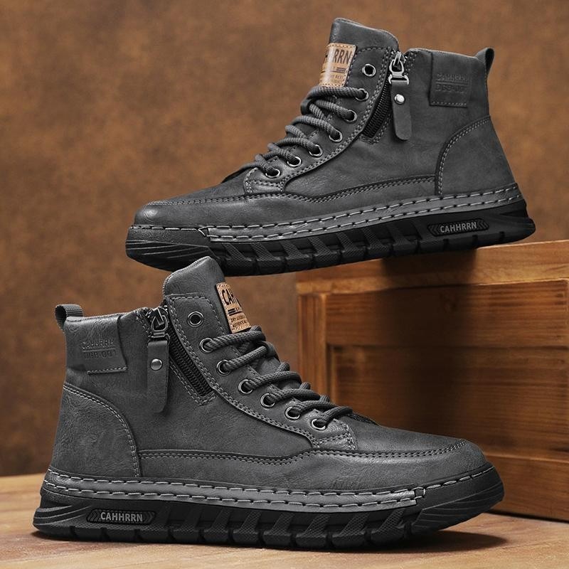 Botas de cuero para Hombre, bo - Men'S Shoes Dq reseña y precio
