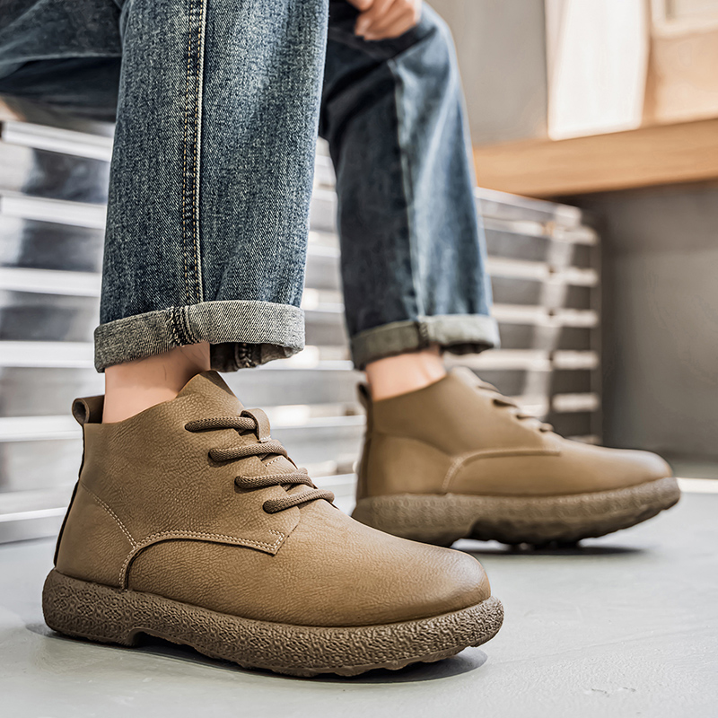 Botines para hombre Botas cort - Men'S Shoes Dq reseña y precio