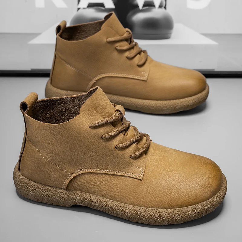 Botines para hombre Botas cort - Men'S Shoes Dq reseña y precio