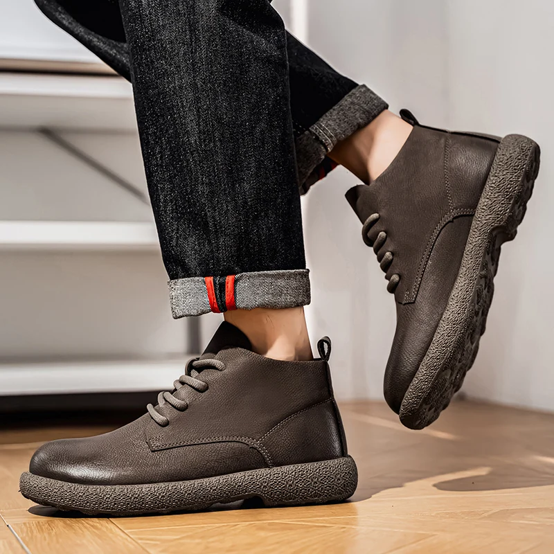 Botines para hombre Botas cort - Men'S Shoes Dq reseña y precio