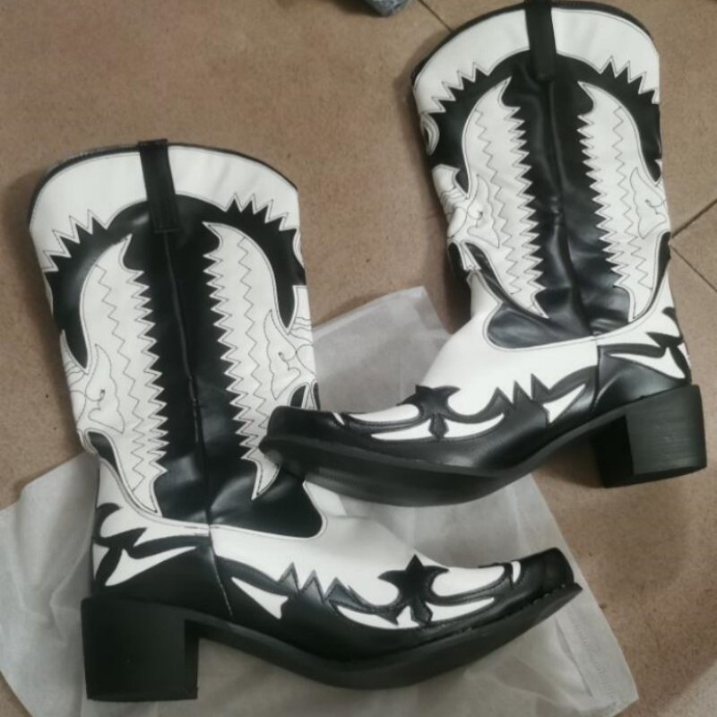 Botas Vaqueras de Moda 2027 pa - Men Shoes Size 46 reseña y precio