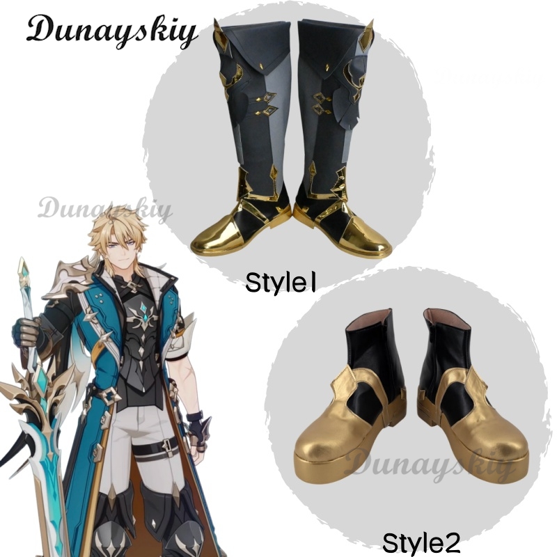 Botas de Cosplay Varka Bareuka - Men'S Shoes For Suits reseña y precio