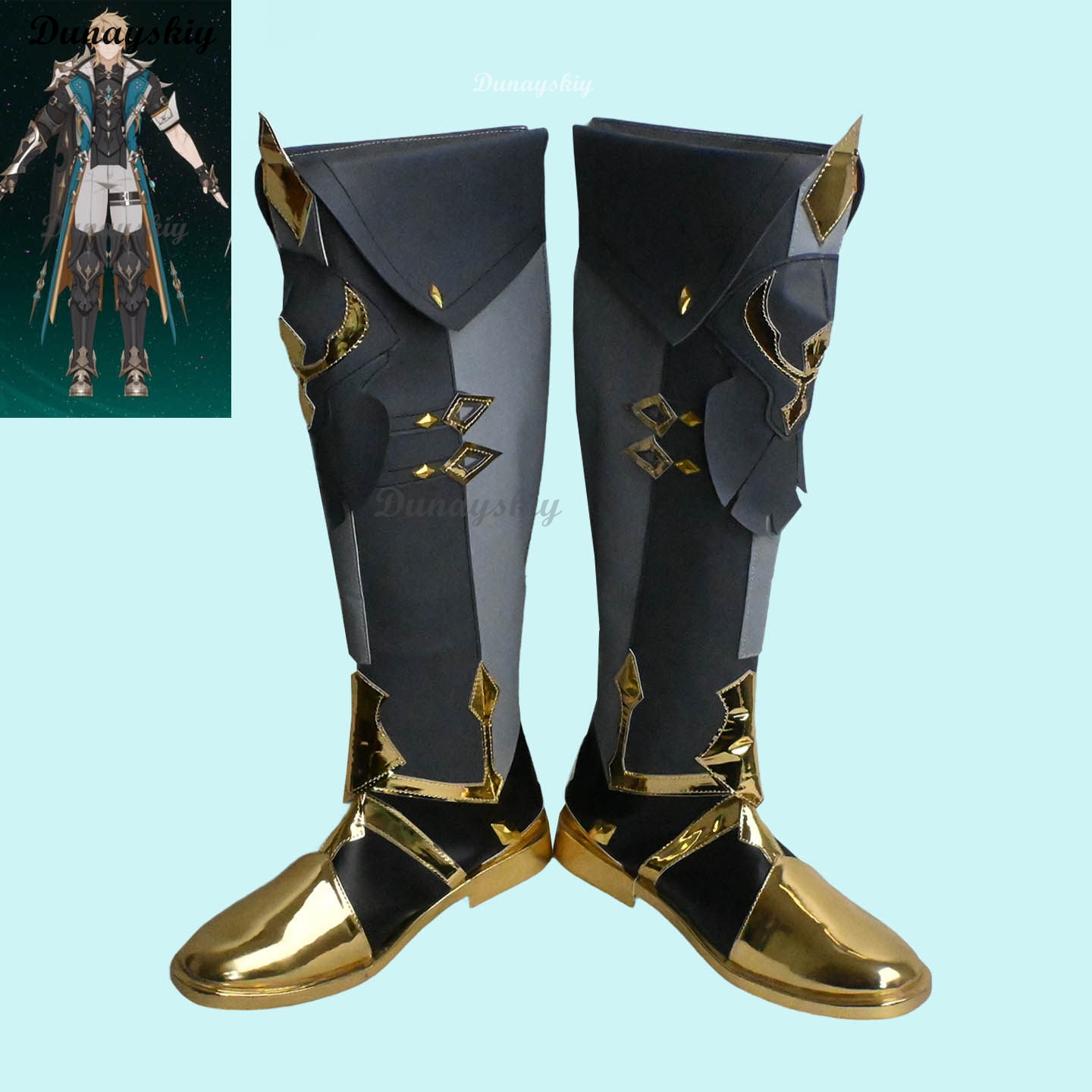 Botas de Cosplay Varka Bareuka - Men'S Shoes For Suits reseña y precio