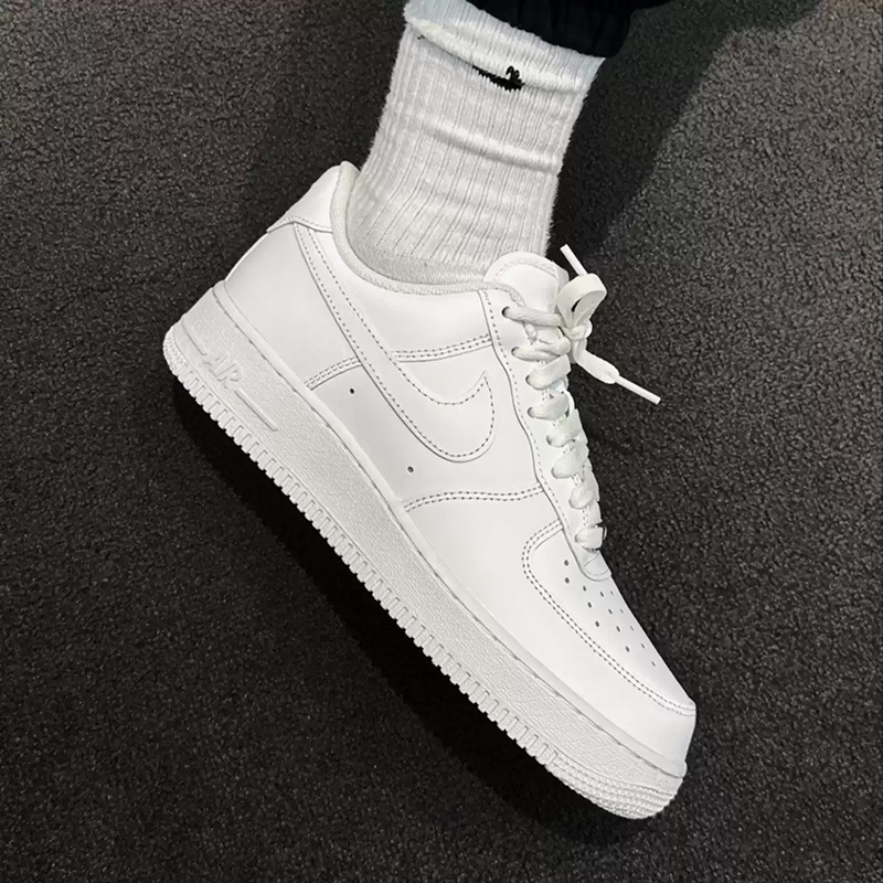 Nike Air Force 1 Pure White Ai - Men'S Shoes Nike Air Force reseña y precio