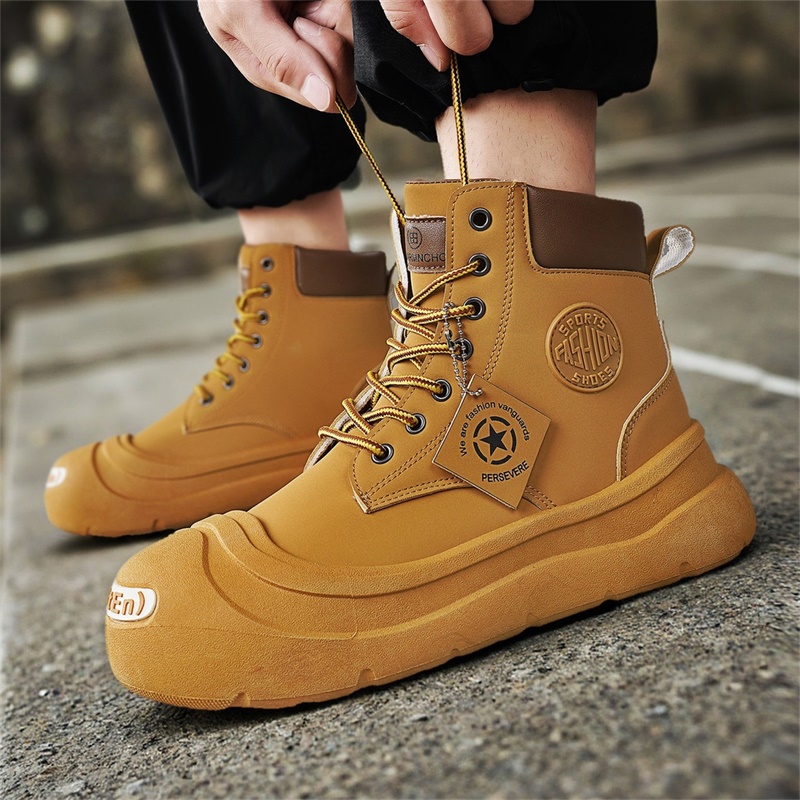 Botas cortas hasta el tobillo, - Men'S Shoes With Support reseña y precio
