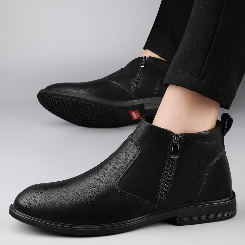 CLOHOO Botas de hombre hechas  - Men'S Shoes For Suits reseña y precio