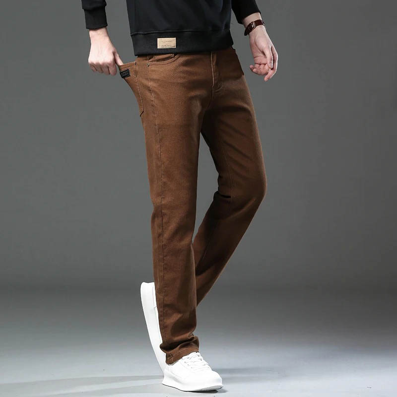 Pantalones vaqueros elásticos  - Men'S Shoes With Jeans reseña y precio
