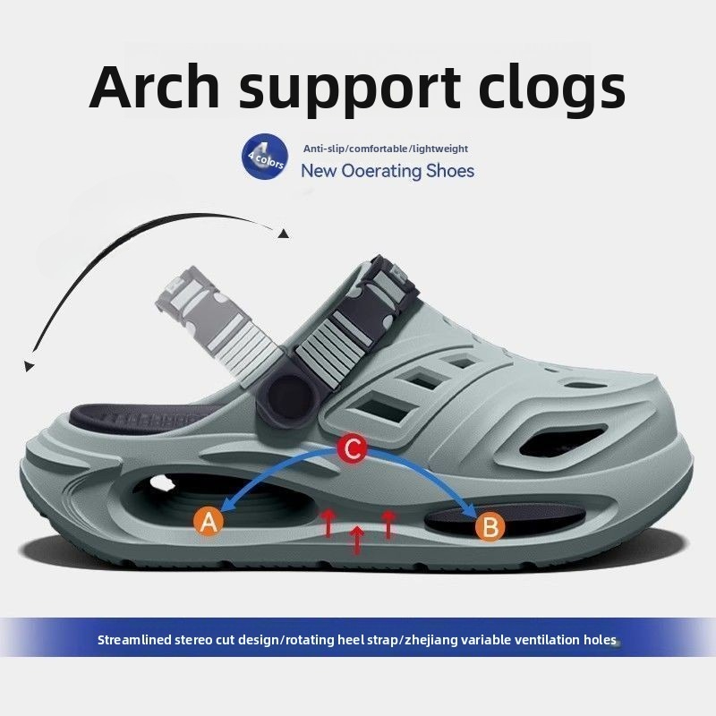 Pantuflas Frescas con Soporte  - Men'S Shoes With Support reseña y precio