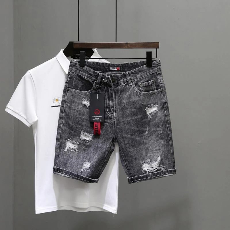 Pantalones vaqueros cortos par - Men'S Shoes With Jeans reseña y precio